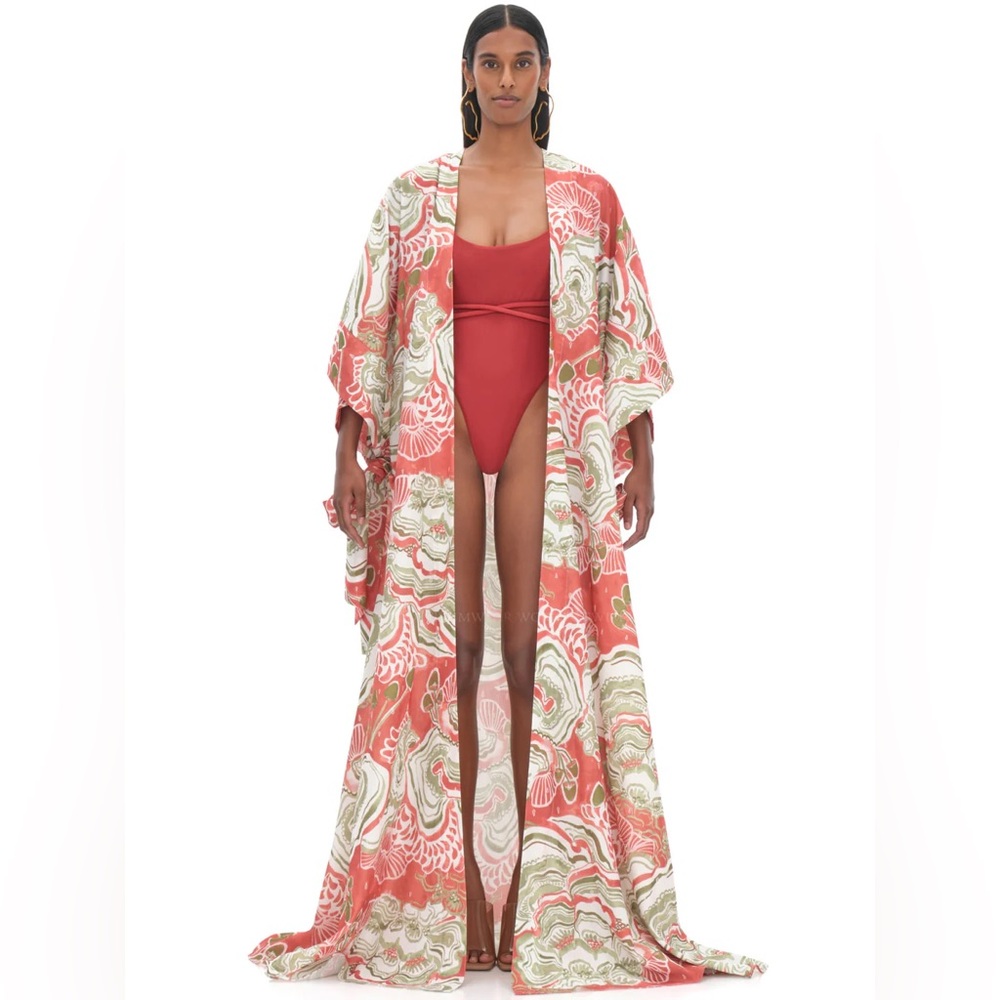 ANDREA IYAMAH • GAMBA robe swim coverup, NWT - Picture 3 of 6